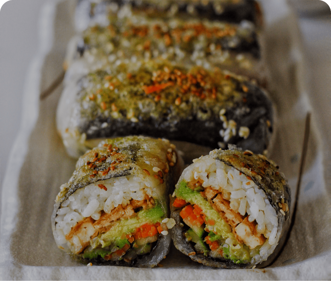 Veggie Inside-Outside Roll (8 Stuck)