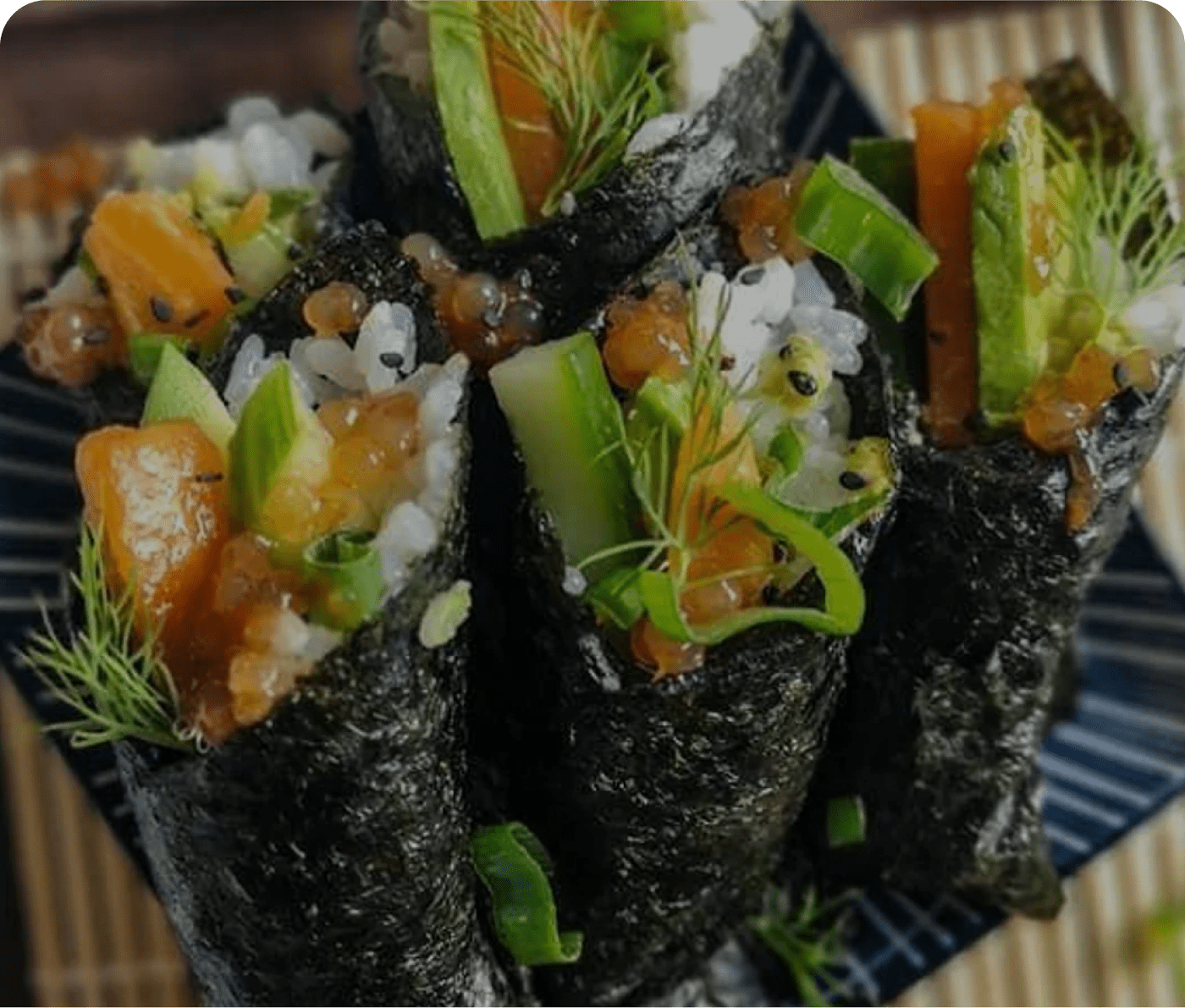 Vegetarischer Temaki