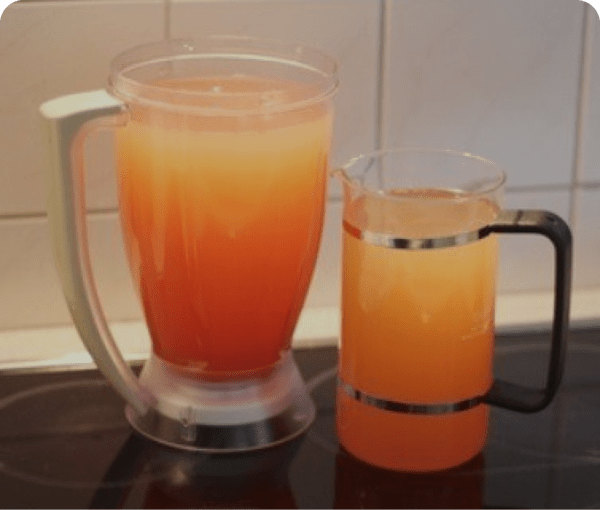 Apfelsaft oder Orangensaft 0,50l