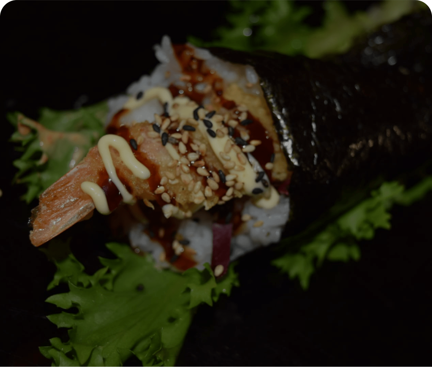 Ebi Tempura Temaki