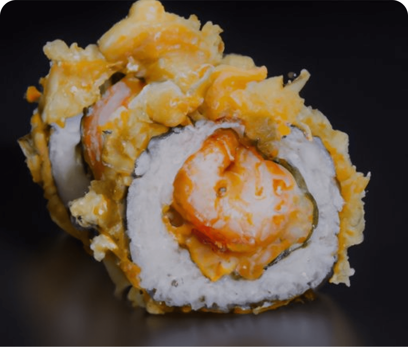 Ebi Tempura Inside-Outside Roll (8 Stuck)