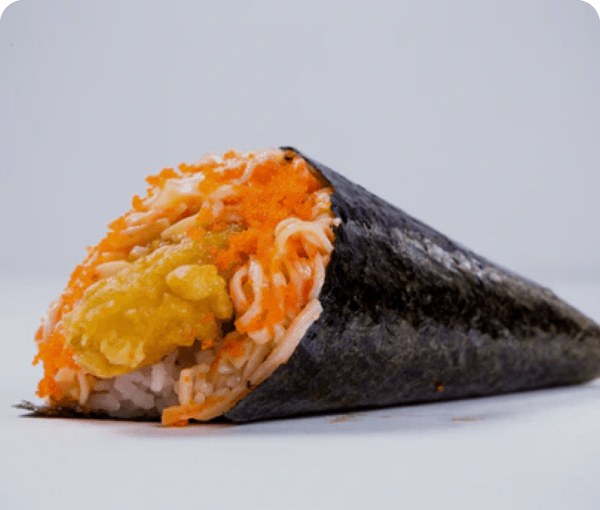 Vegetarischer Kani Temaki